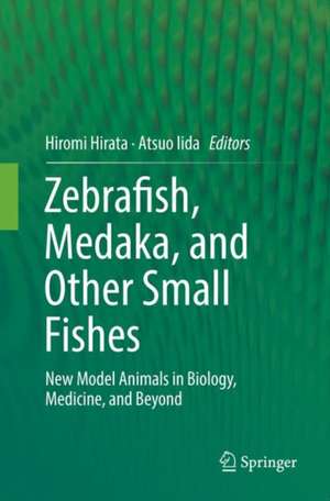 Zebrafish, Medaka, and Other Small Fishes: New Model Animals in Biology, Medicine, and Beyond de Hiromi Hirata