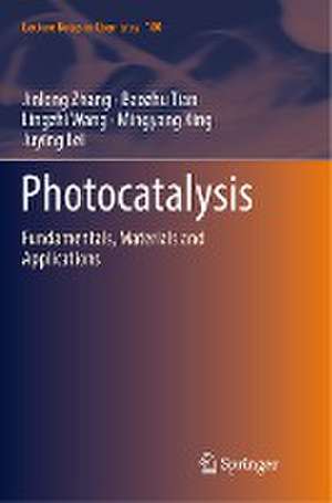 Photocatalysis: Fundamentals, Materials and Applications de Jinlong Zhang