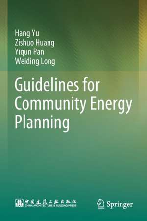 Guidelines for Community Energy Planning de Hang Yu