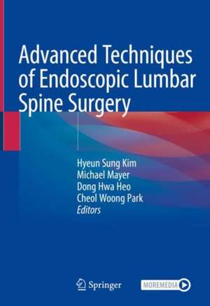 Advanced Techniques of Endoscopic Lumbar Spine Surgery de Hyeun Sung Kim