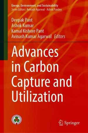 Advances in Carbon Capture and Utilization de Deepak Pant