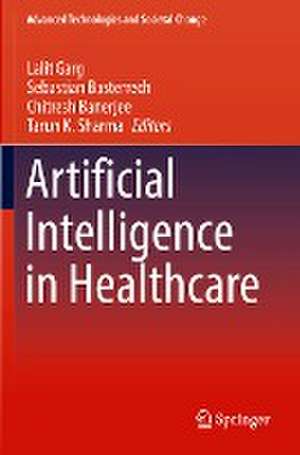 Artificial Intelligence in Healthcare de Lalit Garg