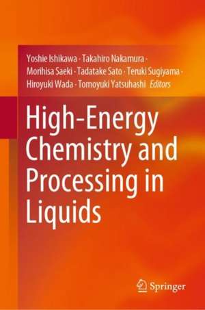 High-Energy Chemistry and Processing in Liquids de Yoshie Ishikawa