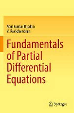 Fundamentals of Partial Differential Equations de Atul Kumar Razdan