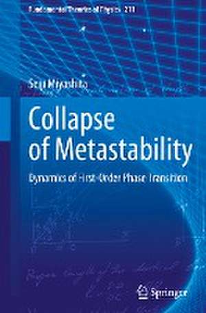 Collapse of Metastability: Dynamics of First-Order Phase Transition de Seiji Miyashita