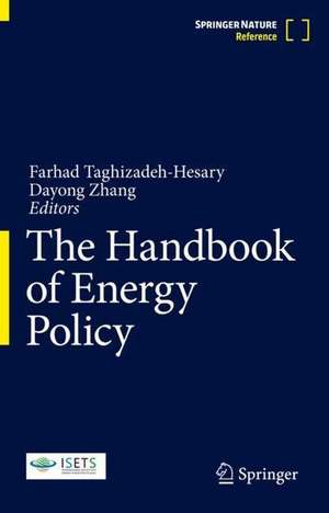 The Handbook of Energy Policy de Farhad Taghizadeh-Hesary