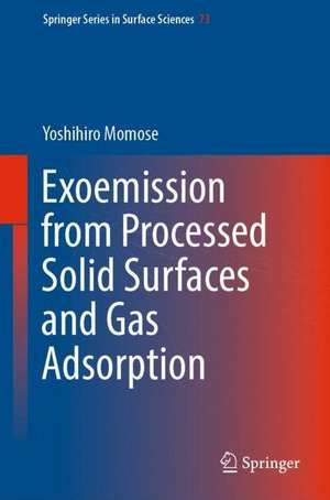 Exoemission from Processed Solid Surfaces and Gas Adsorption de Yoshihiro Momose