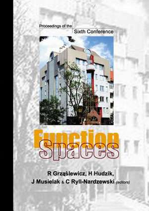 Function Spaces, Proceedings of the Sixth Conference de R. Grzaslewicz