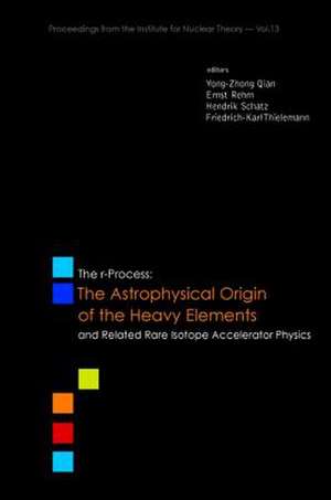 R-PROCESS, THE (V13) de Qian Yong-Zhong