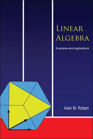 Linear Algebra: Examples and Applications de Alain M Robert