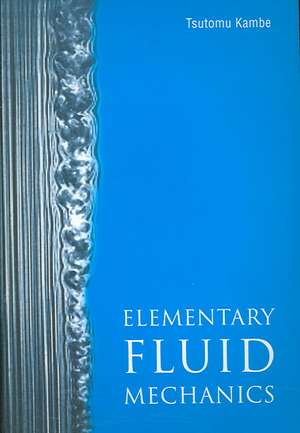 Elementary Fluid Mechanics de Tsutomu Kambe