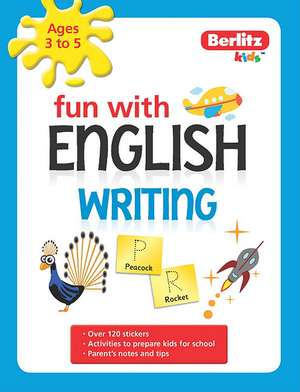 Berlitz Language: Fun With English: Writing (3-5 Years)