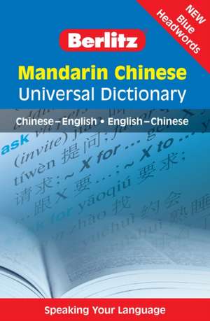 Berlitz: Mandarin Chinese Universal Dictionary