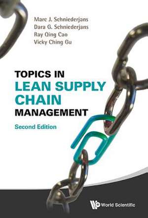 TOPIC LEAN SUPPLY CHAIN (2ND ED) de Dara Schniederjans Marc Schniederjans