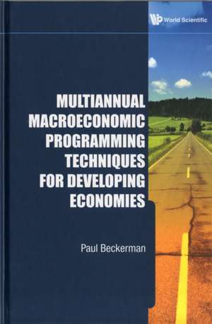 Multiannual Macroeconomic Programming Techniques for Developing Economies de Paul Beckerman