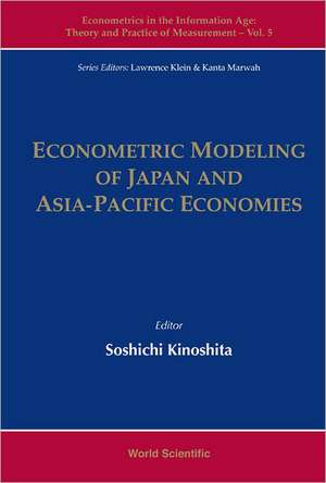 Econometric Modeling of Japan and Asia-Pacific Economies de Soshichi Kinoshita