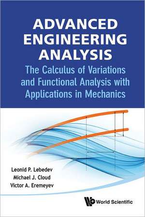 Advanced Engineering Analysis de Leonid P. Lebedev