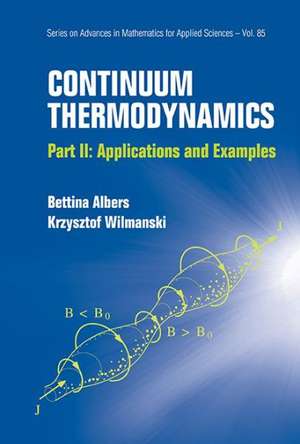 Continuum Thermodynamics - Part II: Applications and Examples de Bettina Albers