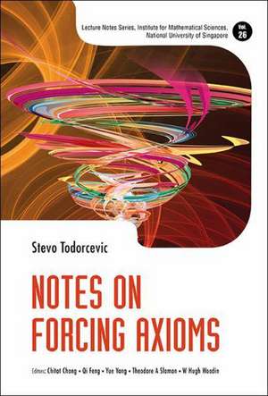 Notes on Forcing Axioms: Population, Agriculture de Stevo Todorcevic