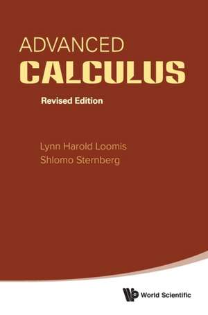 Advanced Calculus (Revised Edition) de Shlomo Zvi Sternberg