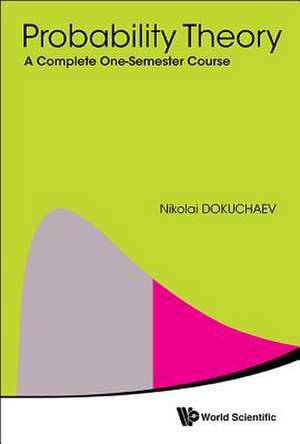 Probability Theory de Nikolai Dokuchaev