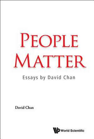 People Matter de David Chan