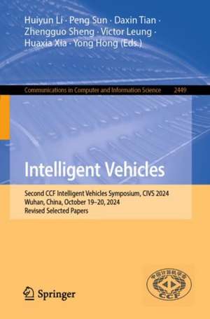 Intelligent Vehicles de Huiyun Li