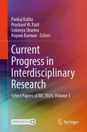 Current Progress in Interdisciplinary Research de Pankaj Kalita