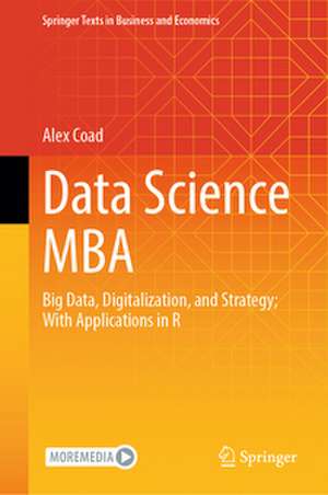 Data Science MBA de Alex Coad