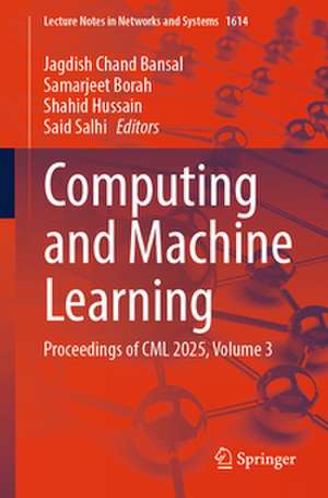 Computing and Machine Learning de Jagdish Chand Bansal