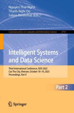 Intelligent Systems and Data Science de Nguyen Thai-Nghe