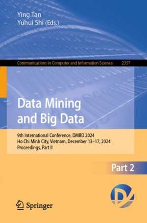Data Mining and Big Data de Ying Tan