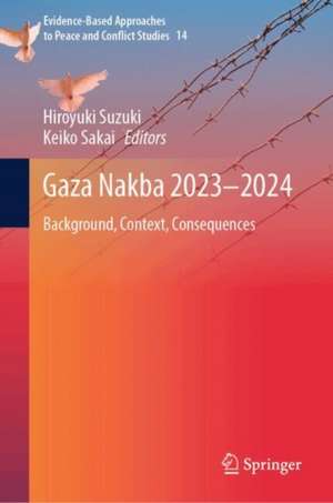 Gaza Nakba 2023–2024: Background, Context, Consequences de Hiroyuki Suzuki