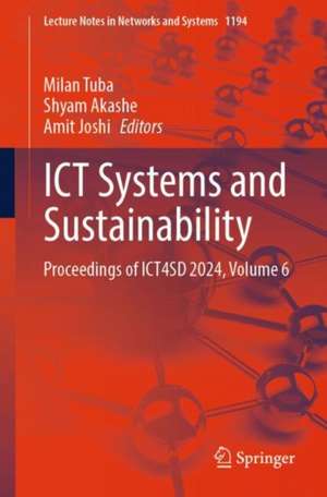 ICT Systems and Sustainability de Milan Tuba
