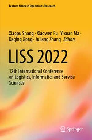 LISS 2022 de Xiaopu Shang