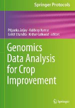 Genomics Data Analysis for Crop Improvement de Priyanka Anjoy