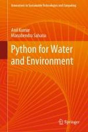 Python for Water and Environment de Anil Kumar