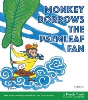 Monkey Borrows the Palmleaf Fan de PAMELA YOUDE