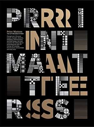 PRINT MATTERS de Katee Hui