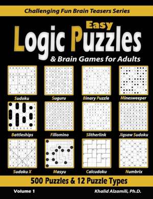 Easy Logic Puzzles & Brain Games for Adults de Khalid Alzamili