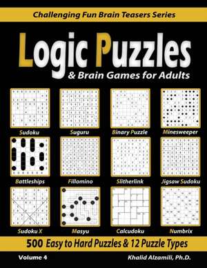 Logic Puzzles & Brain Games for Adults de Khalid Alzamili