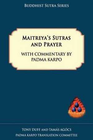 Maitreya's Sutras and Prayer de Tony Duff