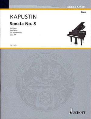 KAPUSTIN, N: SONATA NO8 de NIKOLAI KAPUSTIN