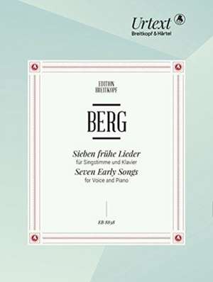 Sieben frühe Lieder de Alban Berg