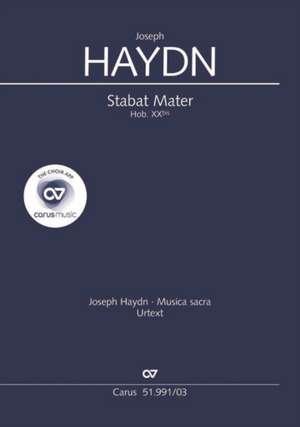 Stabat Mater (Klavierauszug) de Joseph Haydn