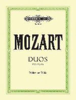 2 Duos for Violin and Viola de Wolfgang Amadeus Mozart