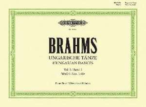 Ungarische Tänze (original) Band 1 de Johannes Brahms