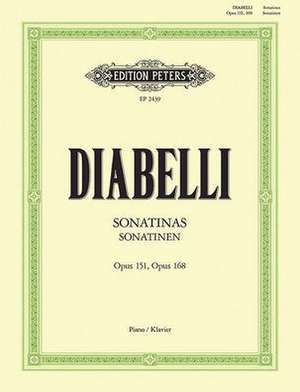 Sonatinas for Piano de Anton Diabelli