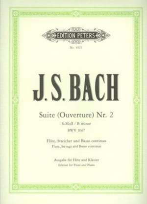 Orchestral Suite (Overture) No. 2 in B Minor Bwv 1067 (Ed. for Flute and Piano) de Johann Sebastian Bach