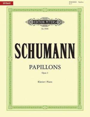 Papillons Op. 2 for Piano de Robert Schumann